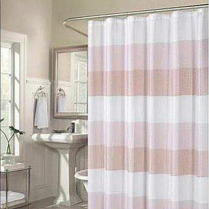 Mauldin Striped Single Shower Curtain Ombre 70" X 72" Waffle‎